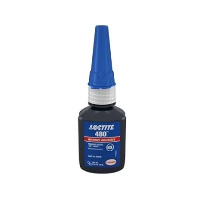 Loctite® Genuine Henkel 480 – Pegamento instantáneo – Adhesivo de uso general – 20 g