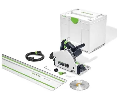 Festool Sierra de incisión con guía TS 55 FEQ-F-Plus-FS con riel de guía de 55"