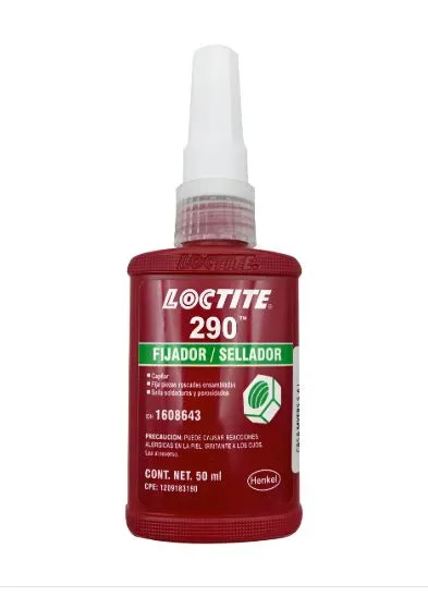 Loctite 290 Fijador de Roscas Verde de Penetración 50 ml