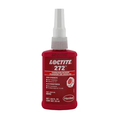 Loctite 272 Fijador de Roscas Rojo Alta Temperatura 50 ml