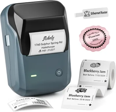 Niimbot B1 Impresora de Etiquetas Térmica Bluetooth