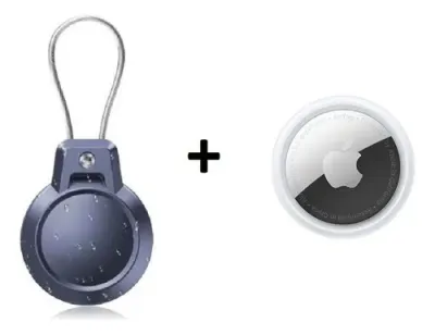 Apple Airtag Localizador Bluetooth + Funda Cable