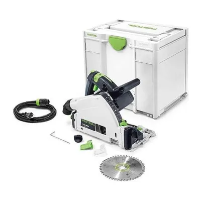 Festool 576708 TS 55 FEQ Sierra circular de corte en sistainer³ - Sin riel