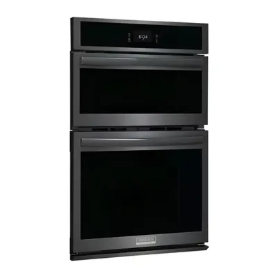 Horno Nuevo, Doble Frigadaire Empotrable Inoxidable Negro Negro