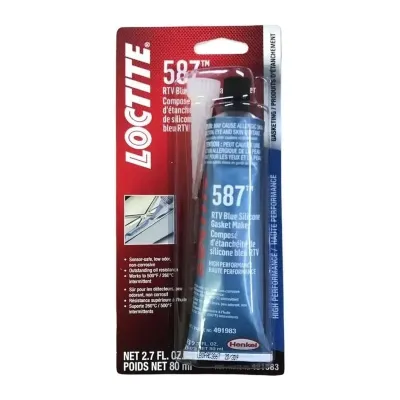 LOCTITE SI 587 Silicón RTV Azul Sellador de Juntas - 1 pieza de 80 ml