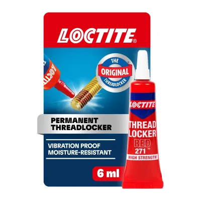 Loctite Threadlocker Red 271,0.20 fl. oz(209741)
