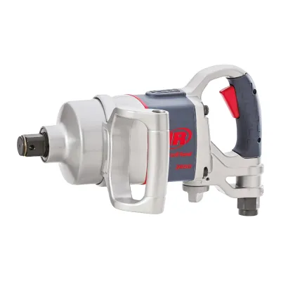 Ingersoll Rand 2850MAX Llave de impacto neumática de 1", 2100 libras - pie Max. Par inverso, servicio de mantenimiento, mango en D, gatillo interior