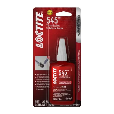 Loctite 545 Botella selladora de Rosca neumática/hidráulica, 36 Milliliter