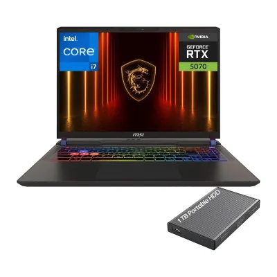 msi Katana 15 HX Gaming Laptop, Intel i7-14650HX, NVIDIA Geforce RTX 5070