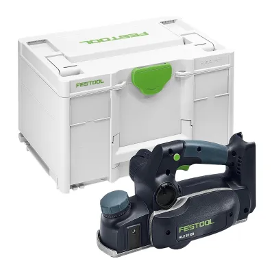 Festool 578001 HLC 82 EB-F-Basic - Cepilladora inalámbrica | Cepilladora helicoidal sin escobillas con profundidad de rebeta de 1 pulgada, ranuras