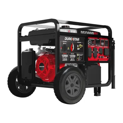 DuroStar DS13000MX Generador portátil de combustible dual de 13.000 vatios 500 cc