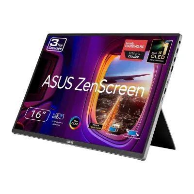 ASUS ZenScreen MQ16FC Monitor portátil USB-C OLED de 15.6 Pulgadas, 16:10