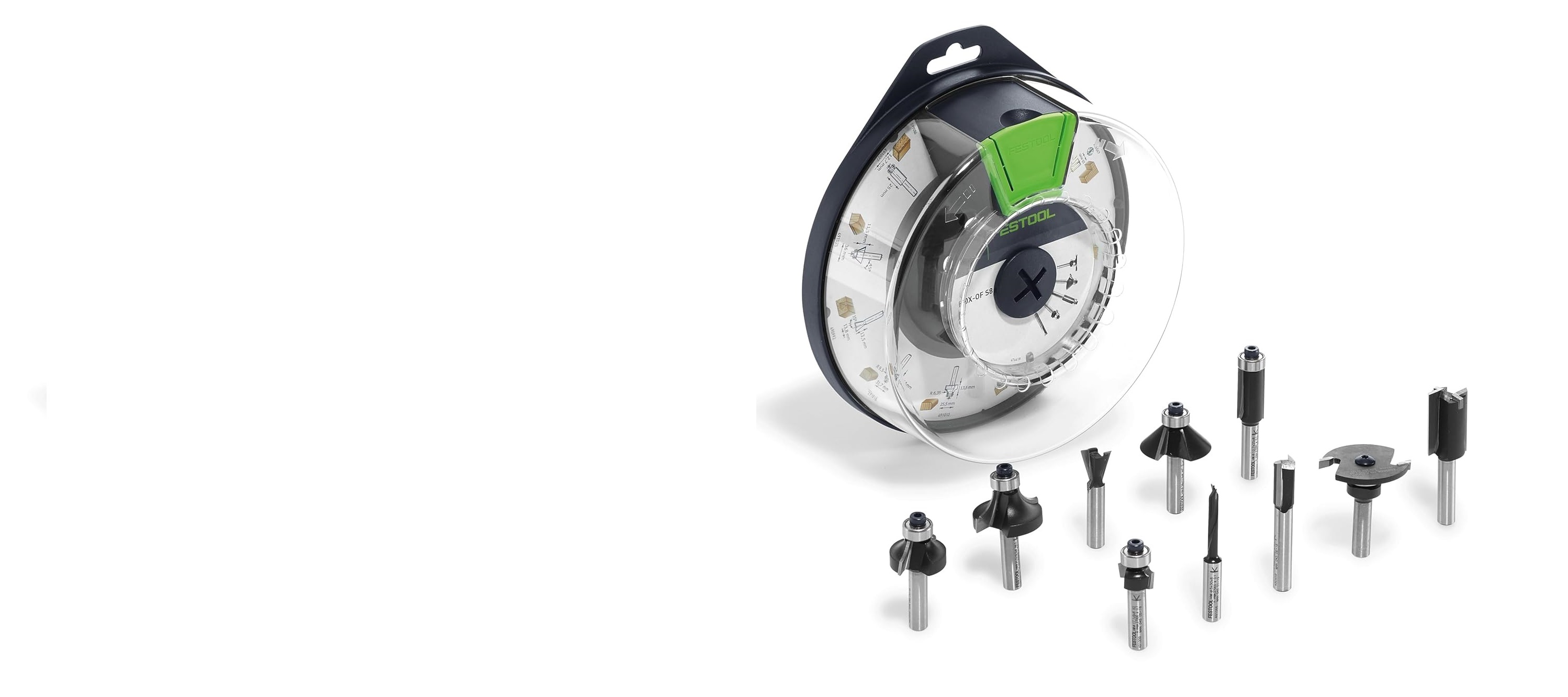 Juego de Cortadores para Enrutador