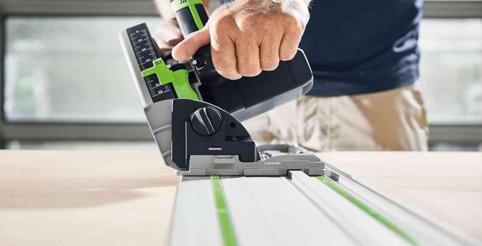 Sierra + Guia Festool TS 55 FEQ-FS